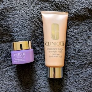 Clinique night mask and makeup remover balm